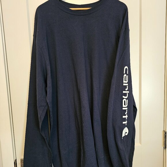 Big & Tall Carhartt Long Sleave T-Shirt 2xlt - Picture 1 of 3